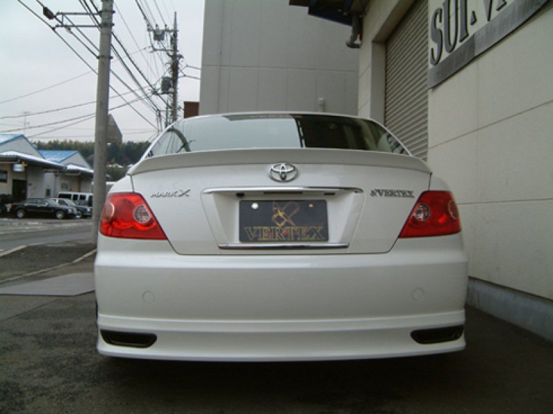 画像1: 【VERTEX】GRX120/121 MARK X （マークX） リヤハーフスポイラー (1)