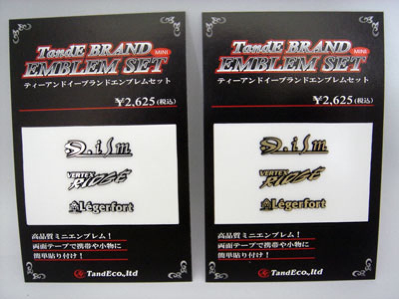 画像1: ＭＩＮＩ EMBLEM　CONCEPT-D（ミニエンブレム　コンセプトＤ） (1)