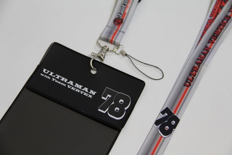 画像2: ULTRAMAN with Team VERTEX オリジナルネックストラップ(パスケース付き) (2)