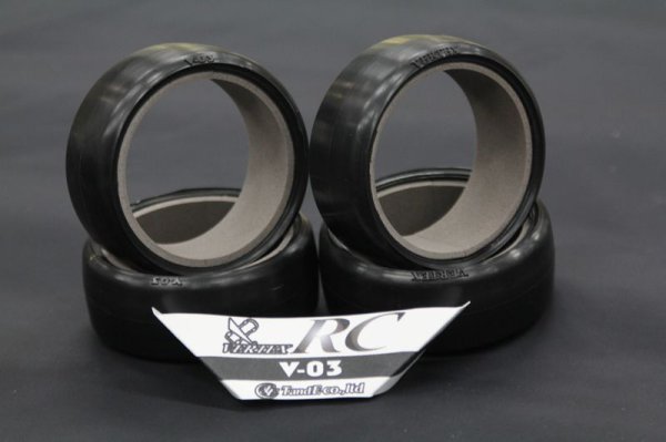 画像1: 【V-03】VERTEX Drift Racing Tire V-03【アスファルト、コンクリ推奨】 (1)