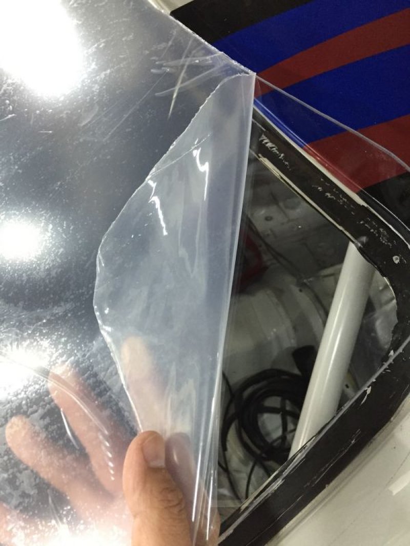 画像5: 両面耐候処理済ポリカーボネイト製リヤガラス（４ｍｍ厚） (5)