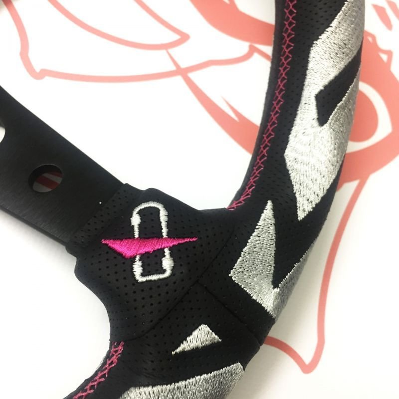 画像1: VERTEX ステアリング「VERTEX LINE Labyrinth(ライン ラビリンス)」90mmDEEP/33Φ