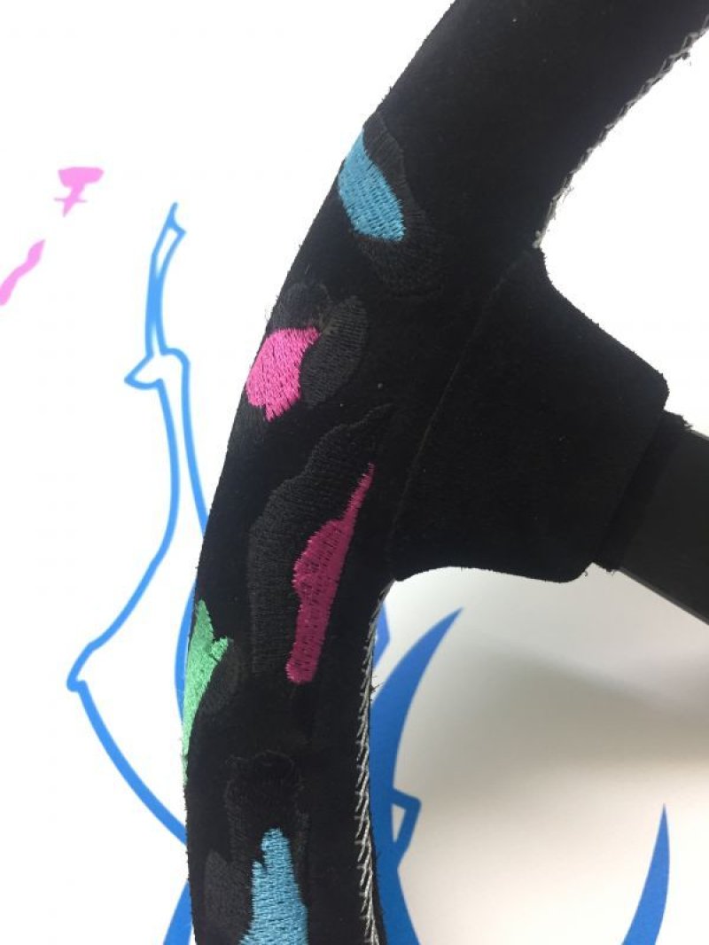 画像3: VERTEX ステアリング「VERTEX Leopard Ring（レオパルド リング）」90mmDEEP/35Φ (3)