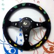 画像2: VERTEX ステアリング「VERTEX Leopard Ring（レオパルド リング）」90mmDEEP/35Φ (2)