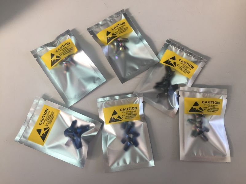 画像8: VERTEX STEERING TITANIUM BOLT 6 PICE SET（VERTEXステアリングチタニウムボルト6個セット） (8)