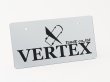 画像4: VERTEX 化粧プレート/JAPAN SIZE (4)