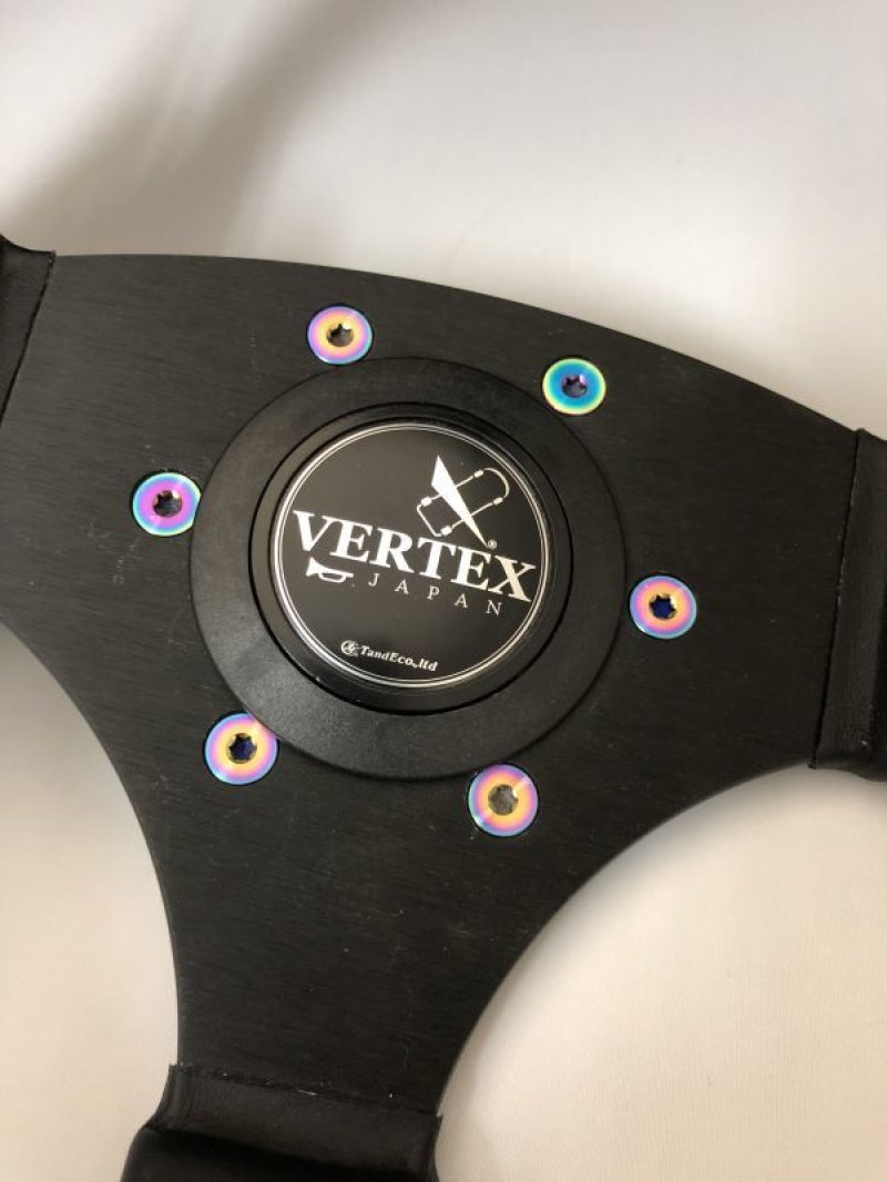 画像2: VERTEX STEERING TITANIUM TORX BOLT　 6 PICE SET（ヘッド トルクスタイプ　専用レンチ付）チタントルクスボルト (2)