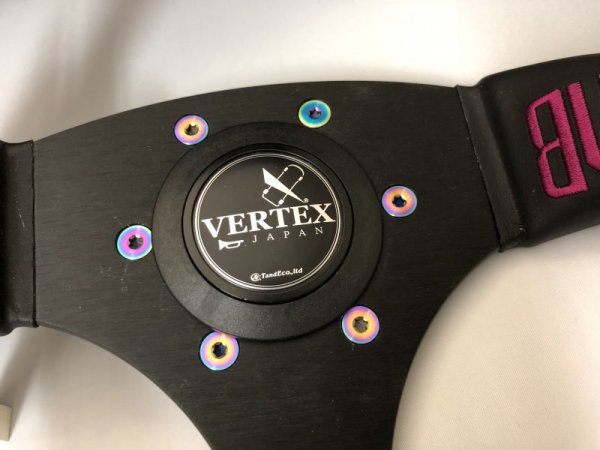 画像1: VERTEX STEERING TITANIUM TORX BOLT　 6 PICE SET（ヘッド トルクスタイプ　専用レンチ付）チタントルクスボルト (1)