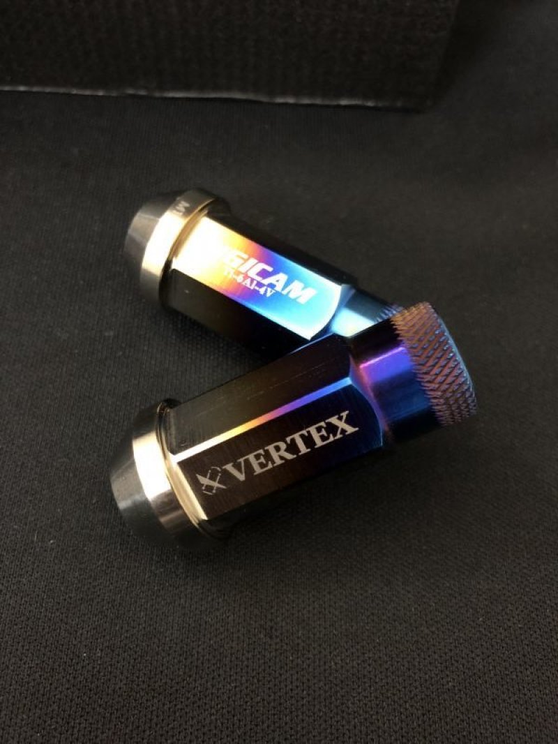 画像4: VERTEX 64 TITANIUM WHEEL NUTS（ヴェルテックス　６４チタンホイールナット）  (4)