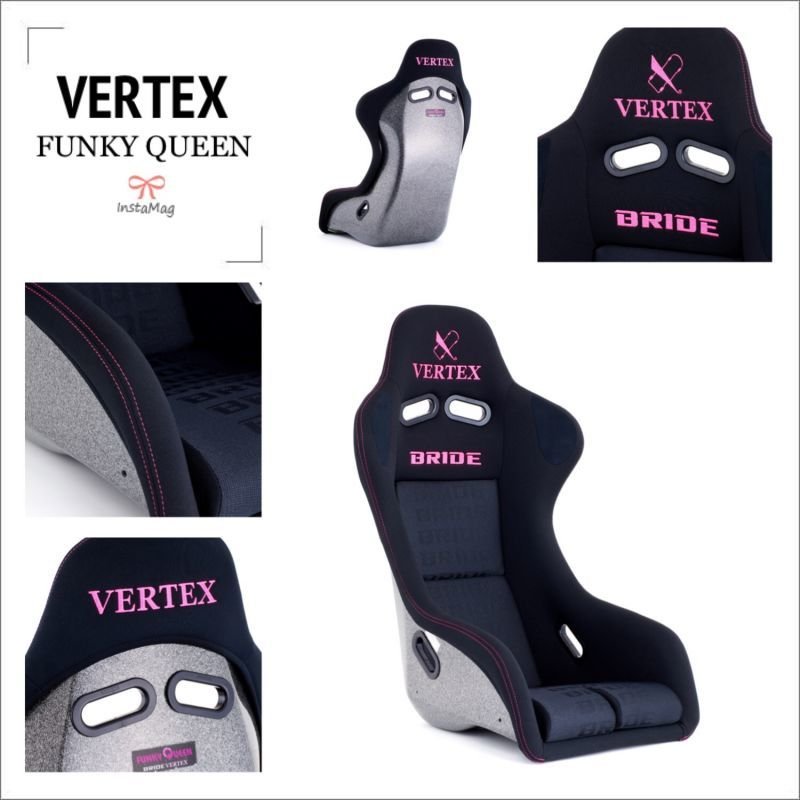 画像1: FUNKY QUEEN〈ZETAIII〉VERTEX x BRIDEコラボレーションシート (1)