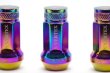 画像9: 〔オーロラ　ローレット加工〕VERTEX CHROMORY RACING NUT/ヴェルテックス クロモリ レーシングナット (9)