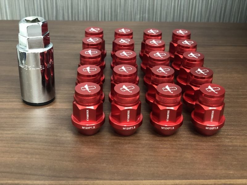 画像6: VERTEX ALUMINUM RACING NUT　35mm/ヴェルテックス アルミ レーシングナット 35ミリ (6)