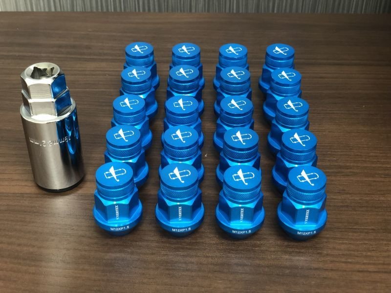 画像2: VERTEX ALUMINUM RACING NUT　35mm/ヴェルテックス アルミ レーシングナット 35ミリ (2)