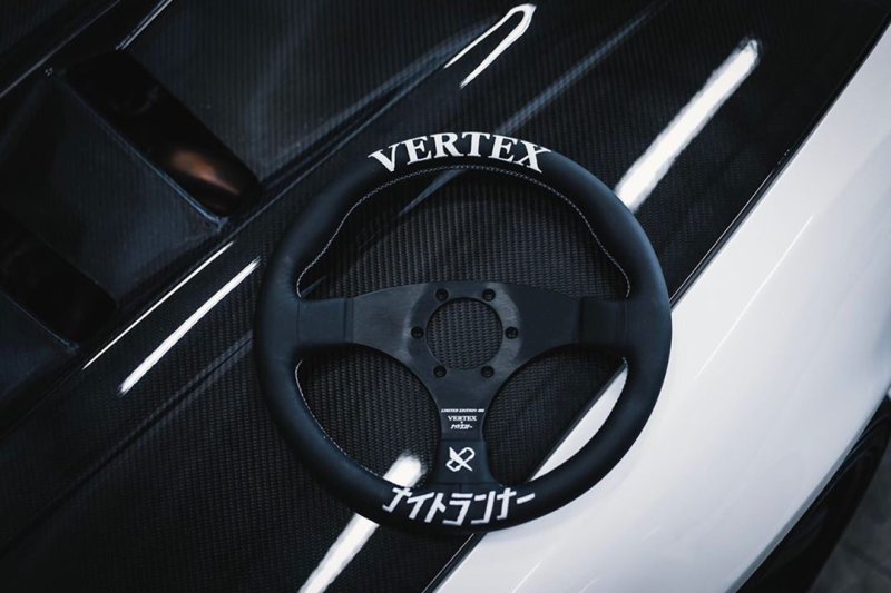 画像3: NIGHT RUNNER ×VERTEX Collaboration STEERING 2Th Model　JAPAN EDITION  (3)