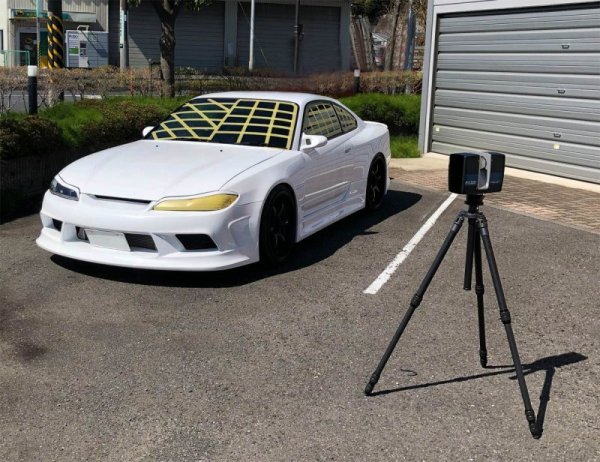 画像7: VERTEX EDGE S15 SILVIA  ブラック、カーボンボンネット仕様(1/18 Scale) (7)