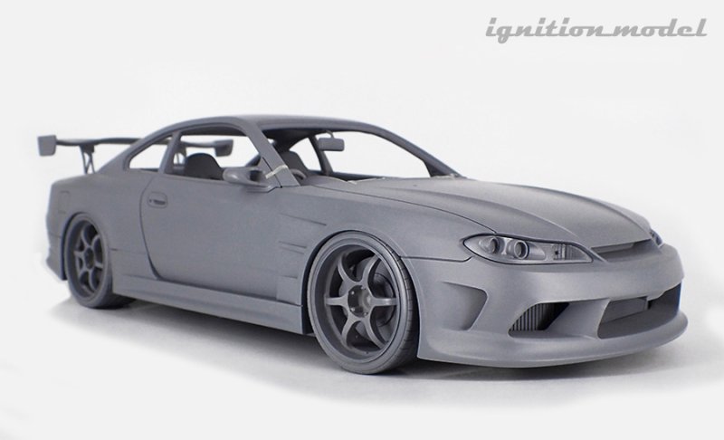 画像5: VERTEX EDGE S15 SILVIA  ダークシルバー（1/18 Scale） (5)
