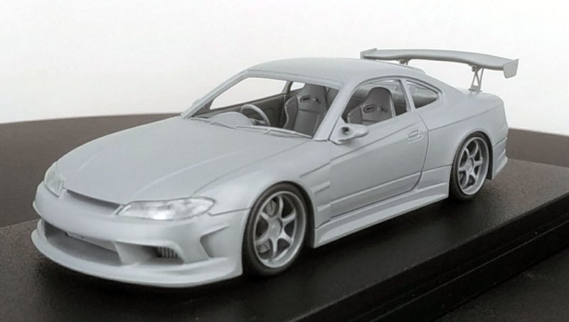画像13: 1/43　VERTEX EDGE S15 SILVIA /Silver（IG2133）世界限定100台 (13)