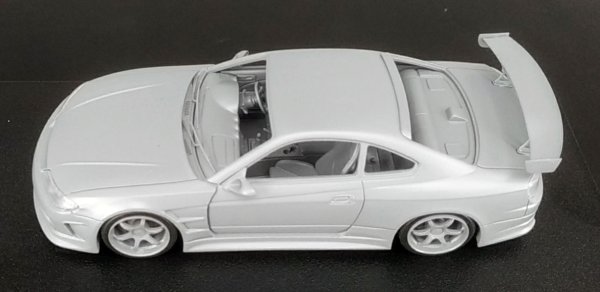 画像11: VERTEX EDGE S15 SILVIA /ブルメタ(1/43 Scale)18インチ (11)