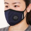 画像3: [アンチウイルスマスク（通気口有りタイプ）]ウイルスを吸着して破壊する（洗えて再利用可能）GSIクレオス［日本製］ (3)