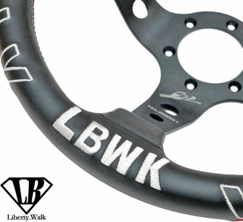 画像6: ＬＢＷＫ STEERING／リバティウォーク　世界限定１５０本　ステアリング  (6)