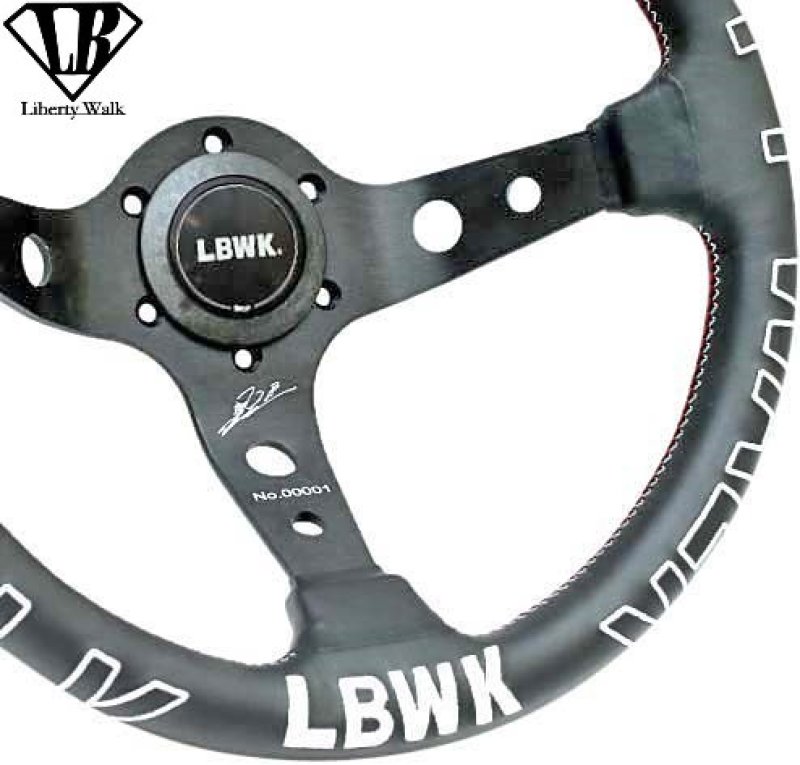 画像2: ＬＢＷＫ STEERING／リバティウォーク　世界限定１５０本　ステアリング 