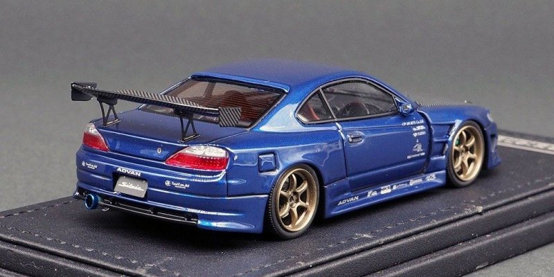 画像6: 1/43　VERTEX EDGE S15 SILVIA /Dark Blue（IG2135）世界限定120台 (6)