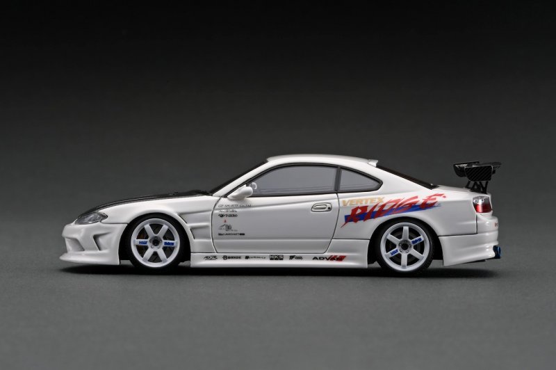 画像3: 1/43　VERTEX EDGE S15 SILVIA /WHITE　With Engine（IG2134）世界限定80台 (3)