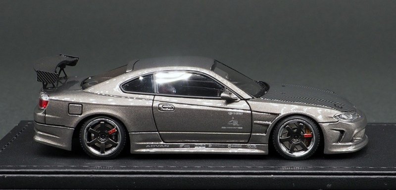 画像4: 1/43　VERTEX EDGE S15 SILVIA /Silver（IG2133）世界限定100台 (4)