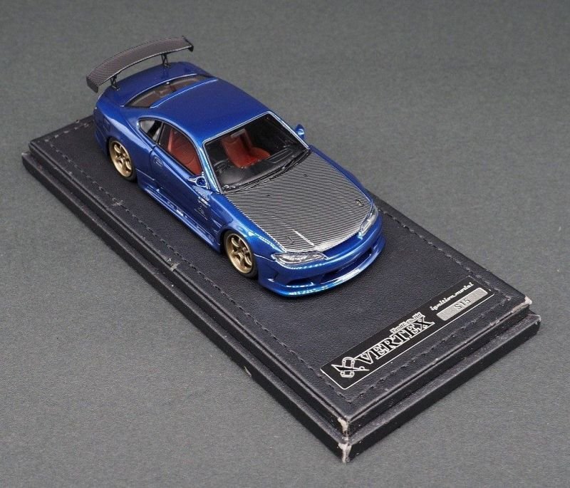 画像11: 1/43　VERTEX EDGE S15 SILVIA /Dark Blue（IG2135）世界限定120台 (11)
