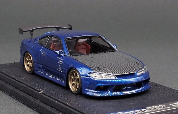 画像1: 1/43　VERTEX EDGE S15 SILVIA /Dark Blue（IG2135）世界限定120台 (1)