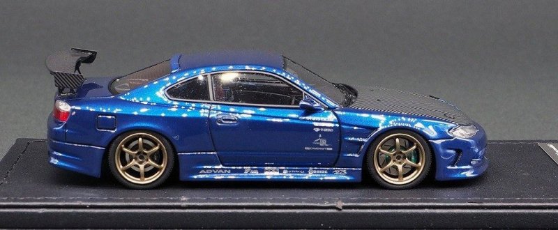 画像4: 1/43　VERTEX EDGE S15 SILVIA /Dark Blue（IG2135）世界限定120台 (4)