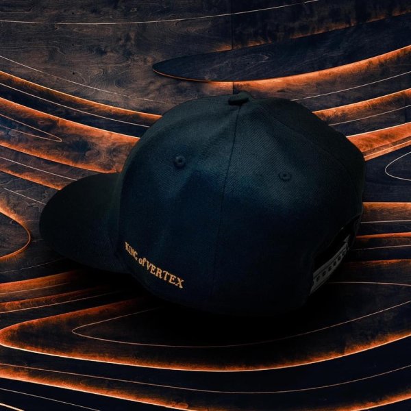 画像4: KING of VERTEX Hat GOLD&BLACK/アメリカより逆輸入!限定販売品 (4)