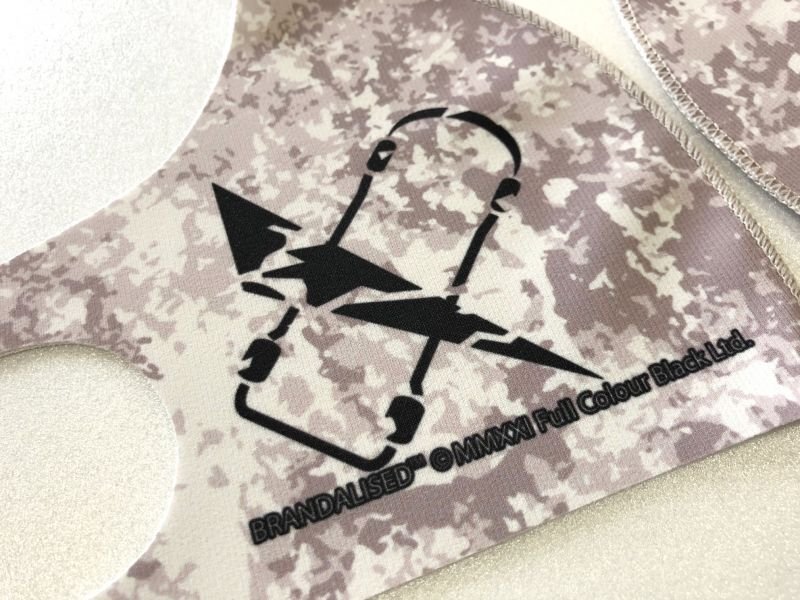 画像2: BRANDALISED x VERTEX  Love Rat 抗ウイルスマスク（ラヴ ラット：バンクシーグラフティアート）　 (2)