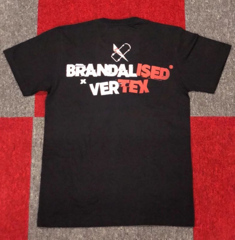 画像3: BRANDALISED x VERTEX  Love Rat Tee（ラヴ ラット：バンクシーグラフティアート）　 (3)