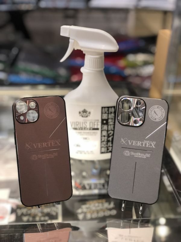 画像4: VERTEX  iPhone CASE GRAPHITE BLUE /ヴェルテックス アイフォーンケース グラファイトブルー for  iPhone11~15 ALL LINEUP  (4)