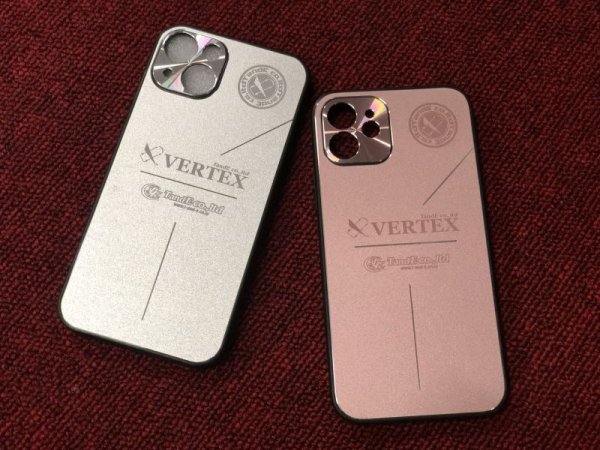画像1: VERTEX  iPhone CASE ROSE GOLD／ヴェルテックス　アイフォーンケース　ローズゴールド　for  iPhone11~14　ALL LINEUP　 (1)