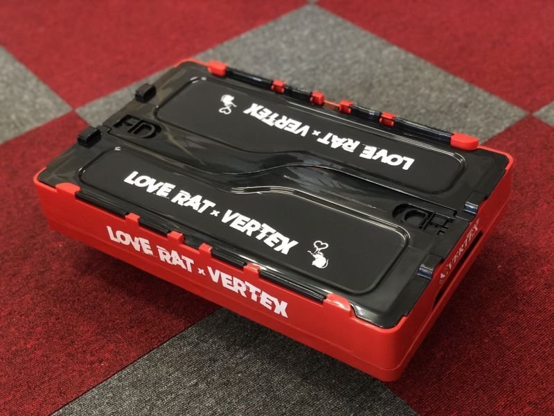 画像2: BRANDALISED x VERTEX バンクシー”Love Rat” 折りタタミ式コンテナBOX(BANKSY ART FOLDABLE CONTAINER BOX)