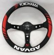画像1: ADVAN x VERTEX RACING STEERING　Leather／ヨコハマタイヤ　本革仕様[世界限定２００本]  (1)