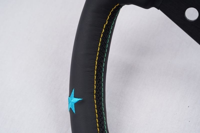 画像3: VERTEX STEERING 7 STAR BLUE MINT(ヴェルテックスステアリング セブンスター ブルーミント