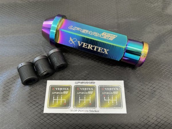 画像1: TEAM UPGARAGE x VERTEX FASHION SHIFT KNOB（チームアップガレージ×ヴェルテックス ファッションシフトノブ） (1)