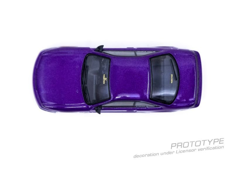 画像6: 1/64　VERTEX RIDGE S14 SILVIA /Purple Metallic(パープルメタリック）TARMAC Works ダイキャスト (6)