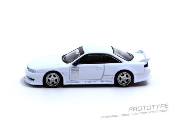 画像4: 1/64 VERTEX RIDGE S14 SILVIA /WHITE Lamley SPECIAL EDITION(ホワイトスペシャルエディション)TARMAC Works ダイキャスト (4)