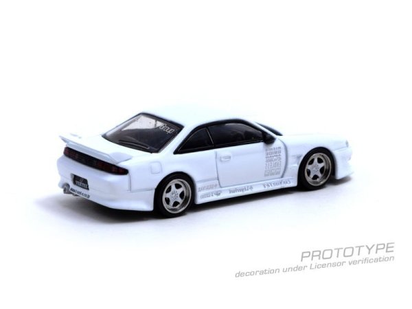 画像3: 1/64 VERTEX RIDGE S14 SILVIA /WHITE Lamley SPECIAL EDITION(ホワイトスペシャルエディション)TARMAC Works ダイキャスト (3)