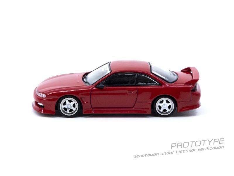 画像4: 1/64　VERTEX RIDGE S14 SILVIA /RED Metallic(レッドメタリック）TARMAC Works ダイキャスト (4)