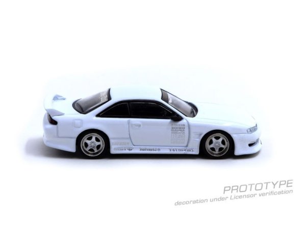画像5: 1/64 VERTEX RIDGE S14 SILVIA /WHITE Lamley SPECIAL EDITION(ホワイトスペシャルエディション)TARMAC Works ダイキャスト (5)