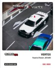 画像1: 1/64　VERTEX TOYOTA JZX100 CHASER/BLACK/WHITE(ブラック/ホワイト）TARMAC Works ダイキャスト (1)
