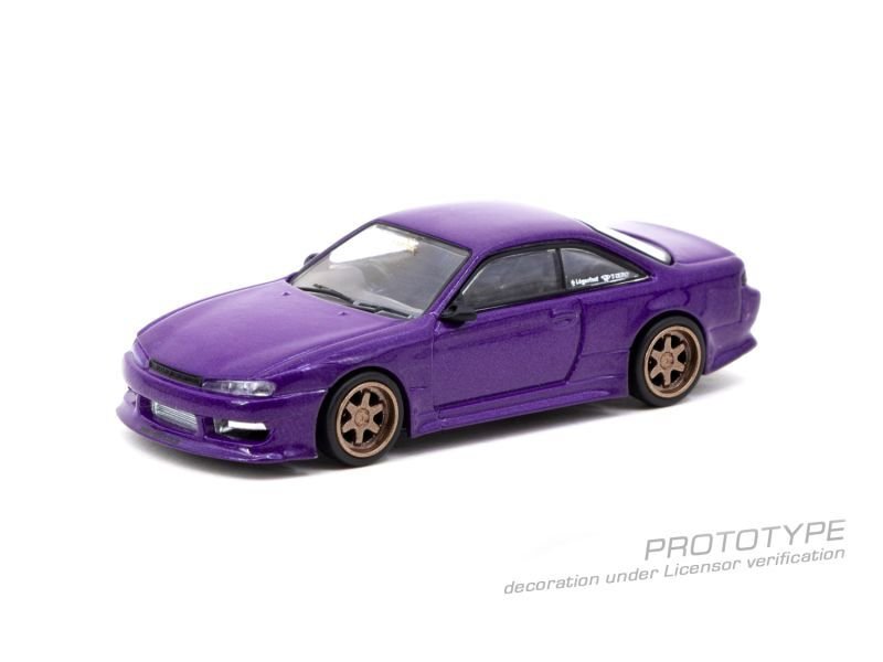 画像2: 1/64 VERTEX RIDGE S14 SILVIA /Purple Metallic(パープルメタリック)TARMAC Works ダイキャスト
