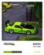 画像1: 1/64　VERTEX Mazda RX-7 FD3S/Light Green(ライトグリーン）TARMAC Works ダイキャスト (1)