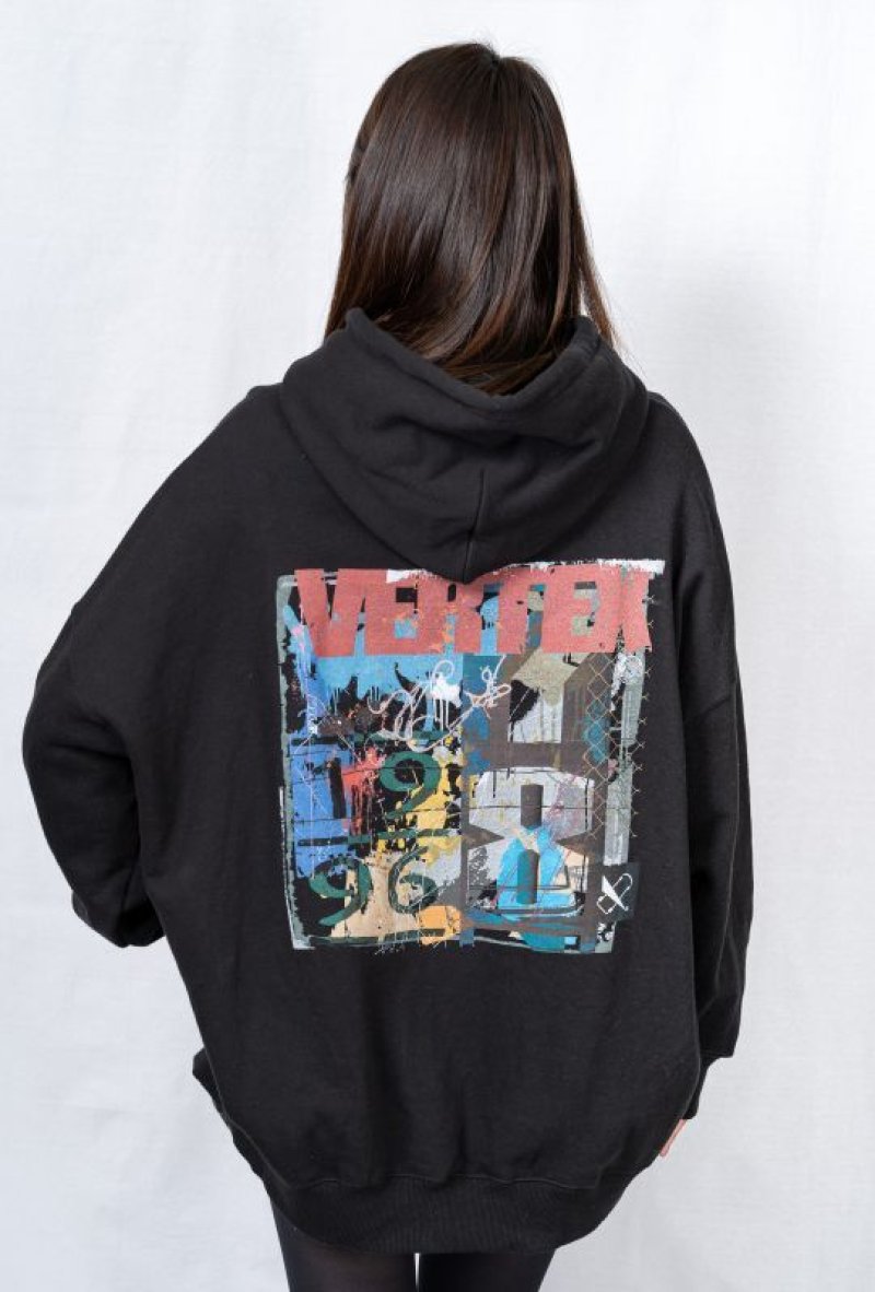 画像8: VERTEX BIG SILHOUETTE GRAFFITI HOODIE（ヴェルテックス ビッグシルエット　グラフティ フーディ）　 (8)