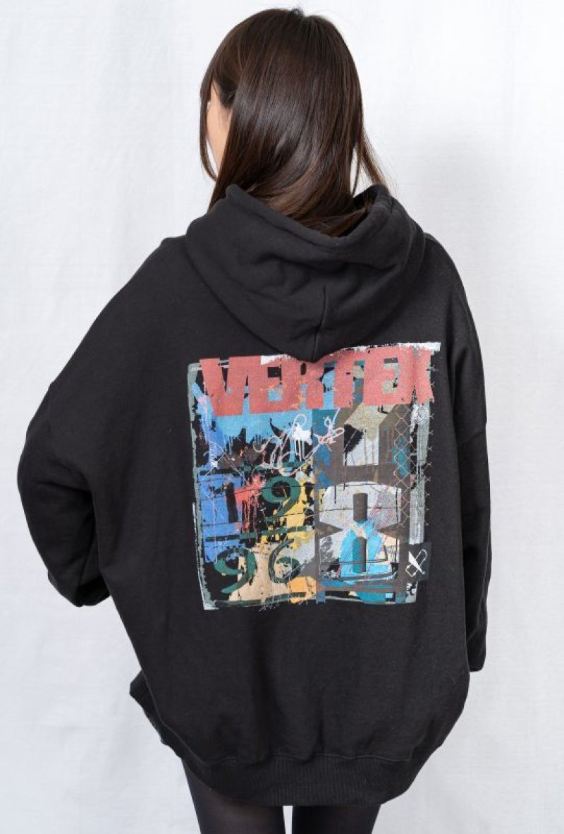 画像10: VERTEX BIG SILHOUETTE GRAFFITI HOODIE（ヴェルテックス ビッグシルエット　グラフティ フーディ）　 (10)